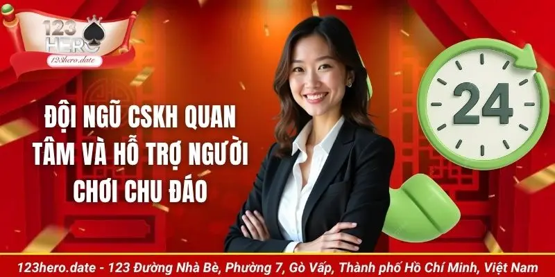 Đội ngũ CSKH quan tâm và hỗ trợ người chơi chu đáo