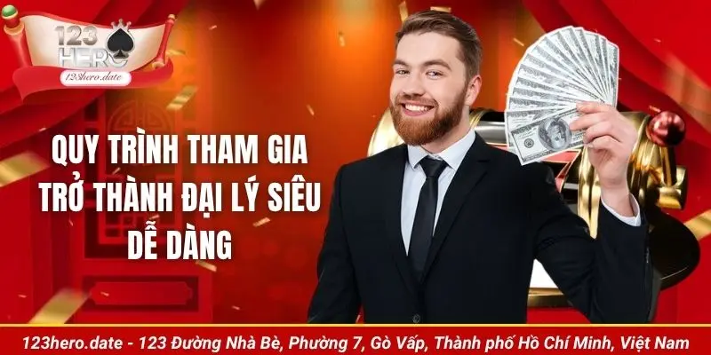 Quy trình tham gia trở thành đại lý siêu dễ dàng