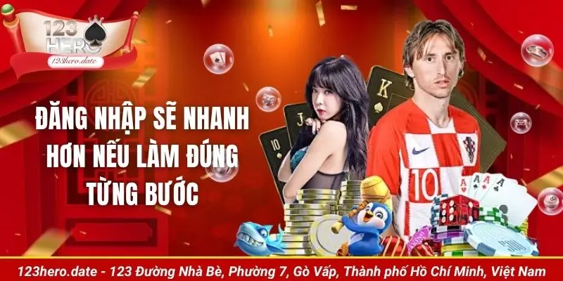 Đăng nhập sẽ nhanh hơn nếu làm đúng từng bước