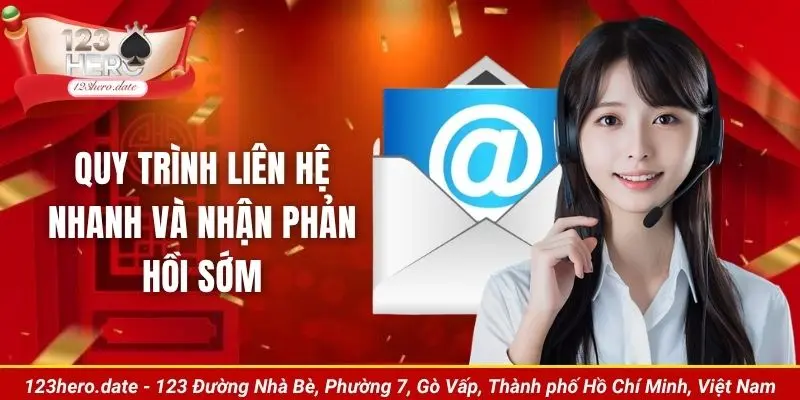 Quy trình liên hệ nhanh và nhận phản hồi sớm