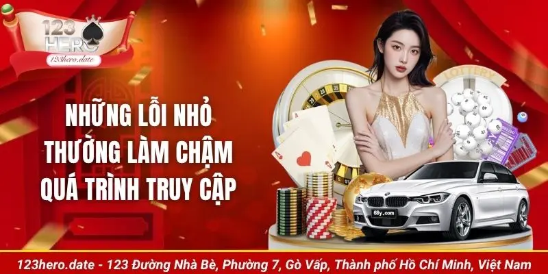 Những lỗi nhỏ thường làm chậm quá trình truy cập