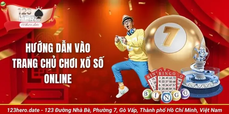 Hướng dẫn vào trang chủ chơi xổ số online