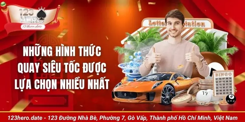 Những hình thức quay siêu tốc được lựa chọn nhiều nhất